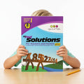 Math Problem of the Day (Solution Package Level 1) — held by a young model