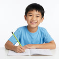 Spirit of Math Pencil — used by a young model